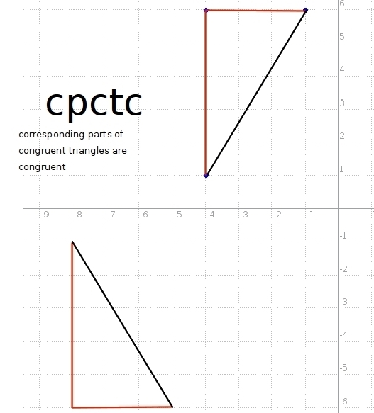 Which triangle defined by three points on the coordinate plane is congruent with the-example-1