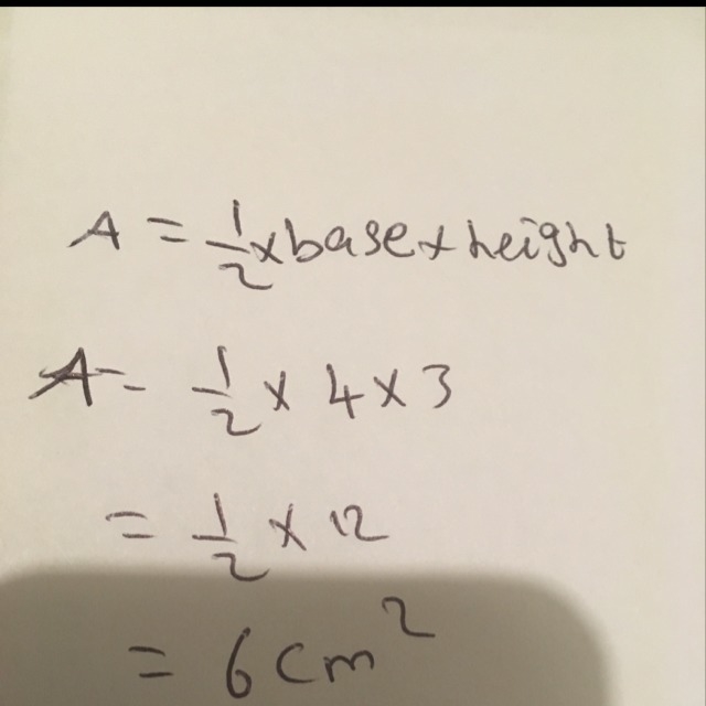 Find the area of the following shape-example-1