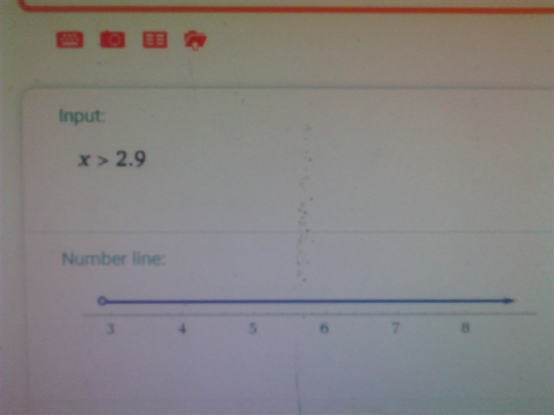 Which number(s) below belong to the solution set of the inequality? 11x > 32 (Check-example-1