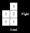 NEED HELP FAST PLEASE!! Draw the base plan for the set of stacked cubes, assume the-example-1