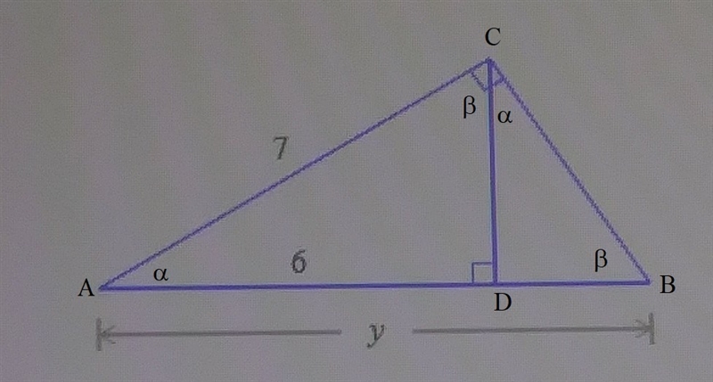 Find the exact value of y-example-1