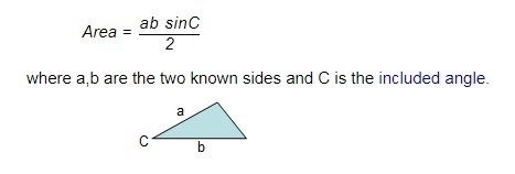 What is the area of △ABC? Enter your answer as a decimal in the box. Round only your-example-1