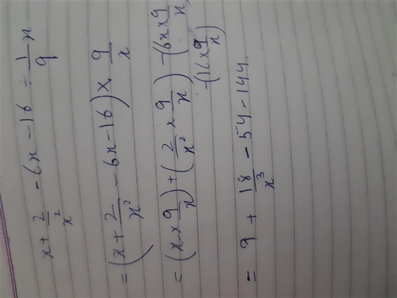 Simplify: x+2/x^2-6x-16 ÷ 1/9x-example-1