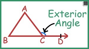 How to find the measure of an exterior angle on a triangle-example-1