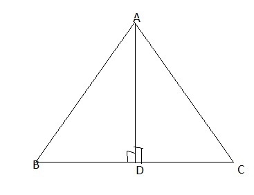 In a triangle ABC, AD is drawn perpendicular to BC. Prove that AB2 - BD2 = AC2 - CD-example-1