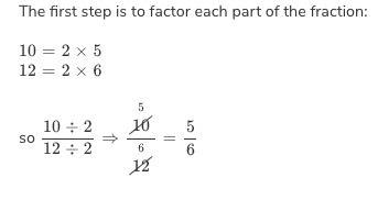 How do you write 10 over 12 in simplest form-example-1