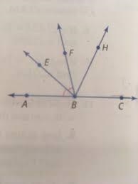 Angle EBC=3r+10 Angle ABE=2r-20 Find angle EBF-example-1