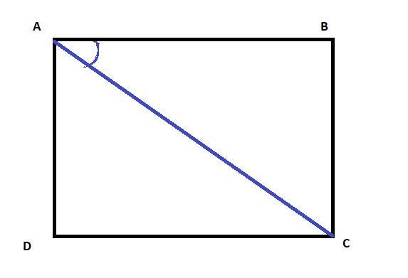 ABCD is a square, what is the measure angle of BAC-example-1