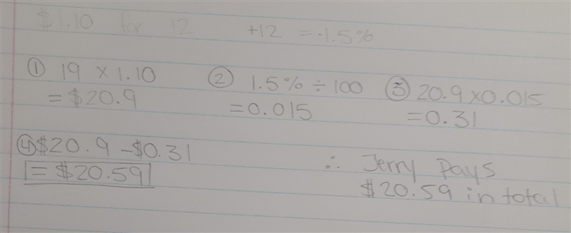 Solve the following problem. Choose the correct answer. Ink, Inc., offers pencils-example-1