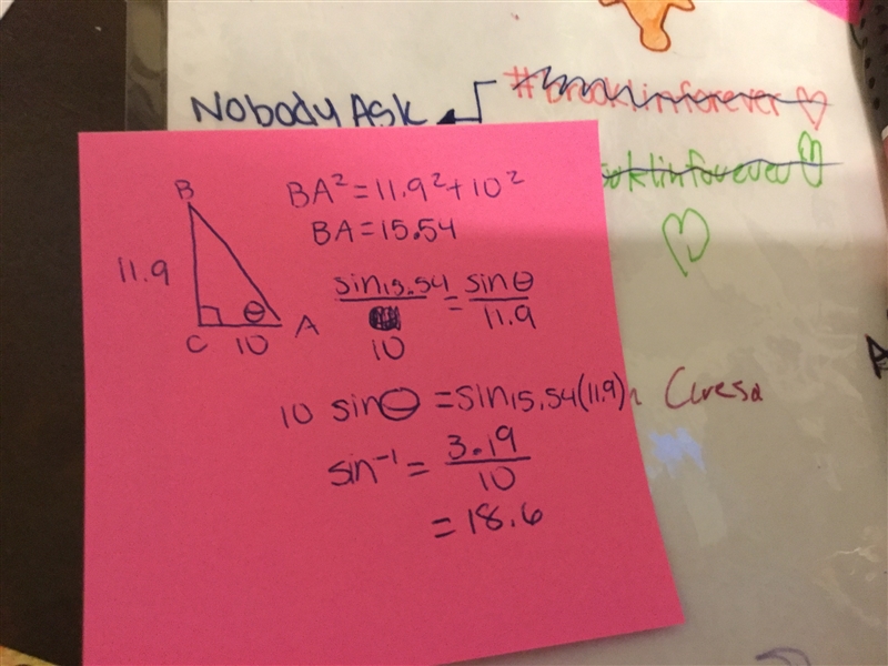 Trigonometry please help me find the angle-example-1