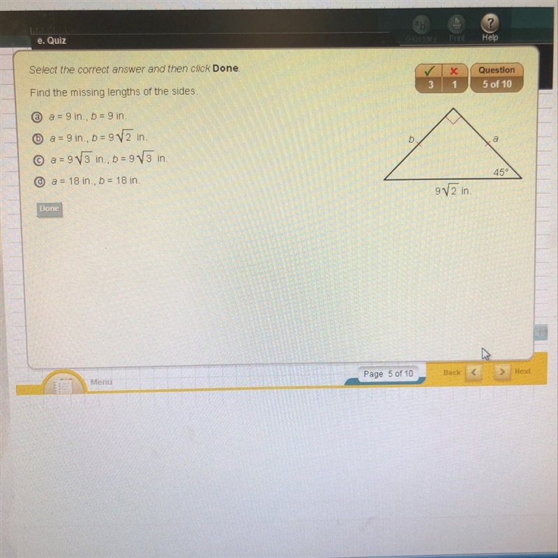 Find the missing lengths of the sides-example-1