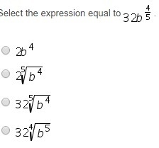 Select the expression equal to (picture)-example-1