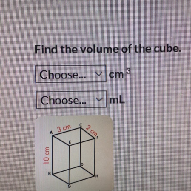 Find the volume of the cube-example-1