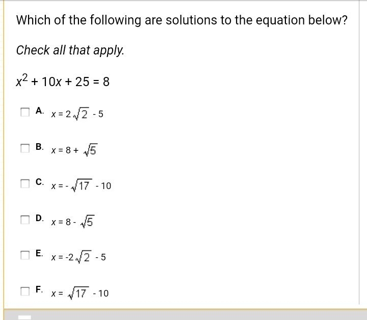 Which are the correct solutions-example-1