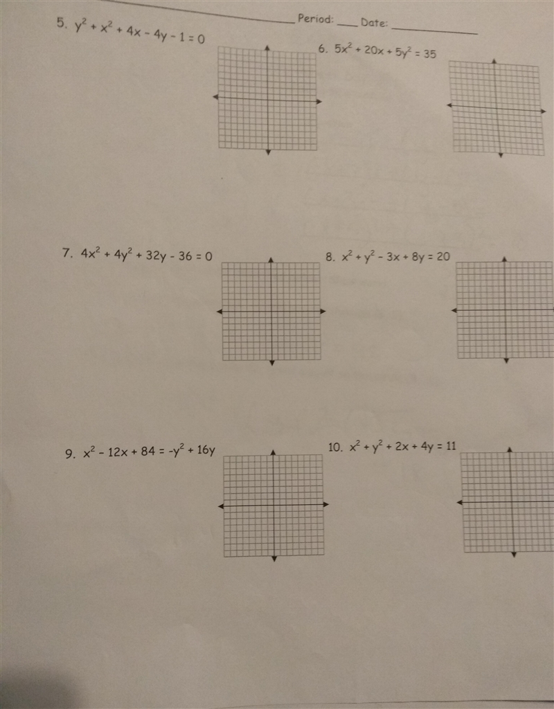 Circles worksheet! please help?-example-1