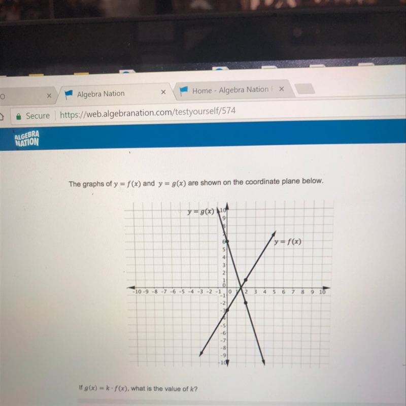 Please help! what is the value of K-example-1