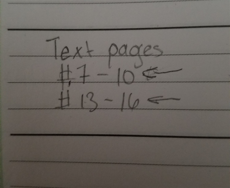 Does anyone know what this means? Do I have to do pages 7 and 10 or 7,8,9 and 10?-example-1