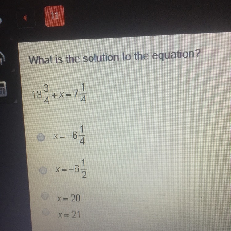 What is the solution of the equation-example-1