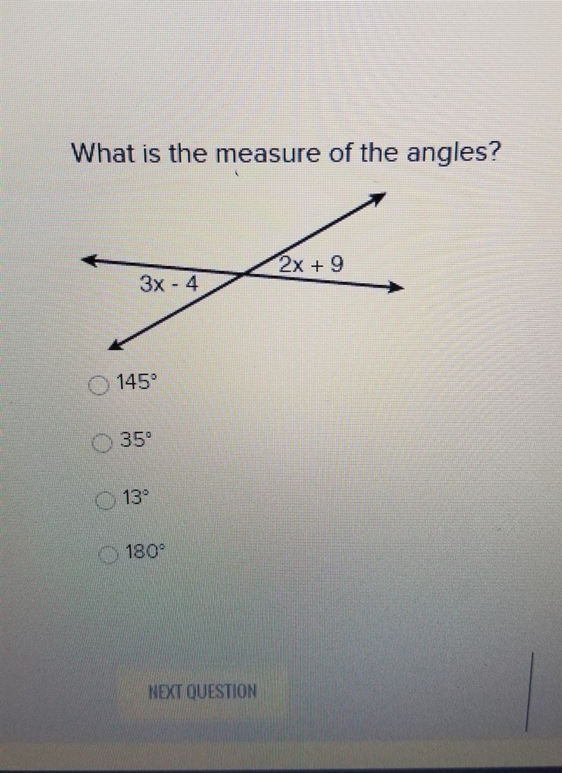 What is the measure of the angles-example-1