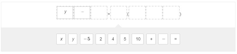 What is the equation in point slope form of the line that passes through the point-example-1