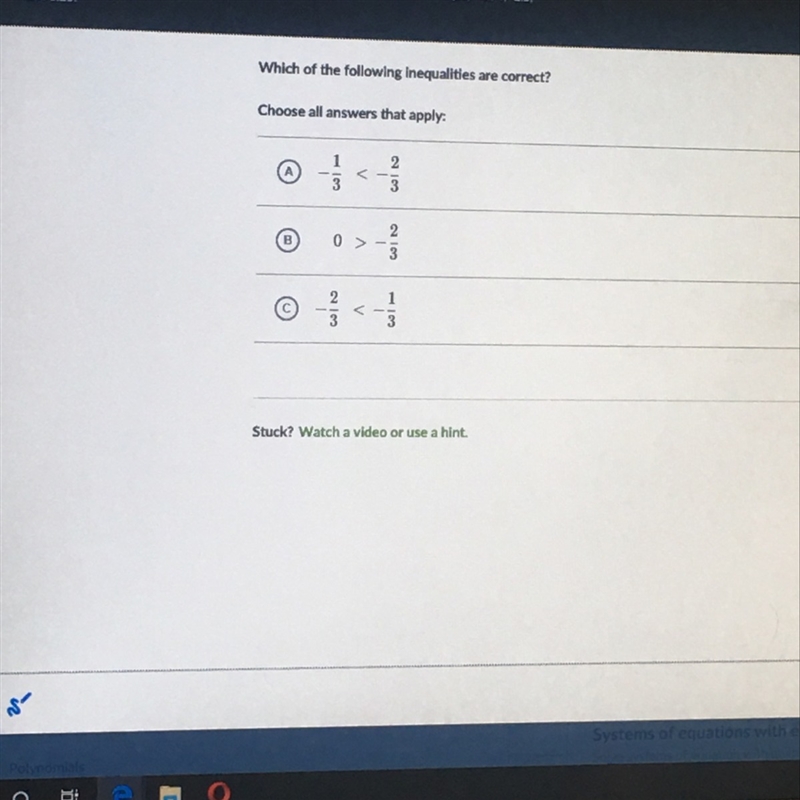 Help! Inequalities galore... :(-example-1