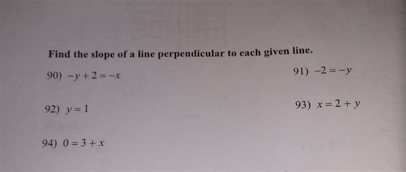 Find the slope of a line perpendicular to each given line-example-1