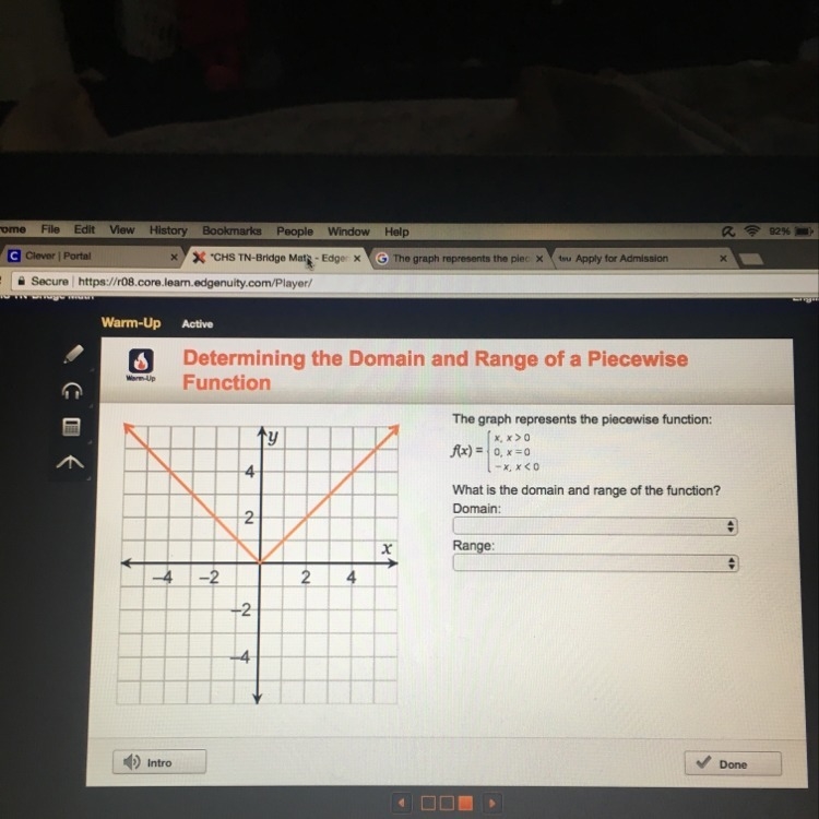 What is the domain and range of this function??-example-1