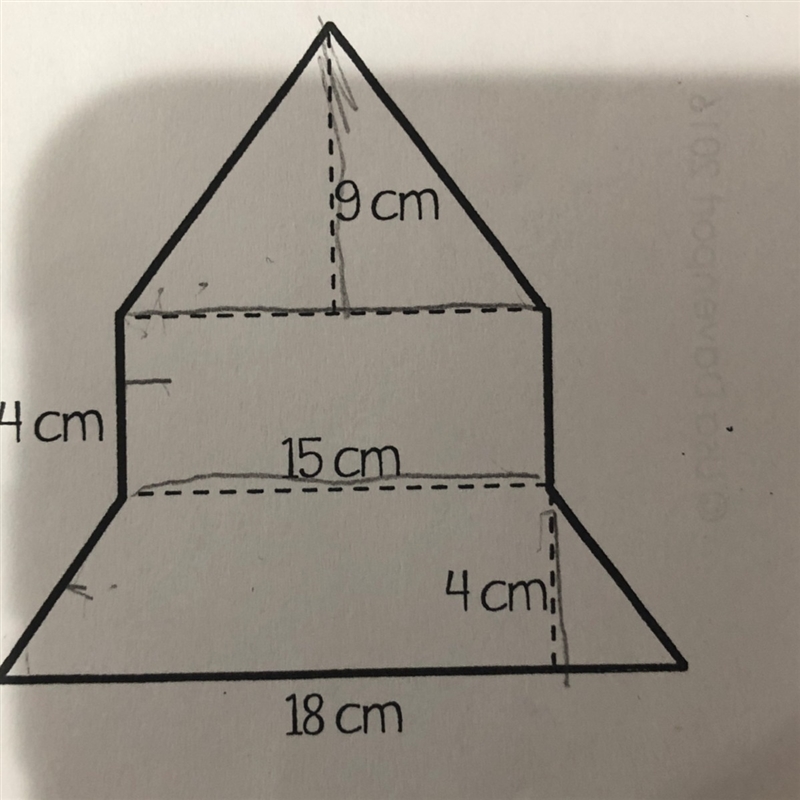 Need to find the area of the shape-example-1