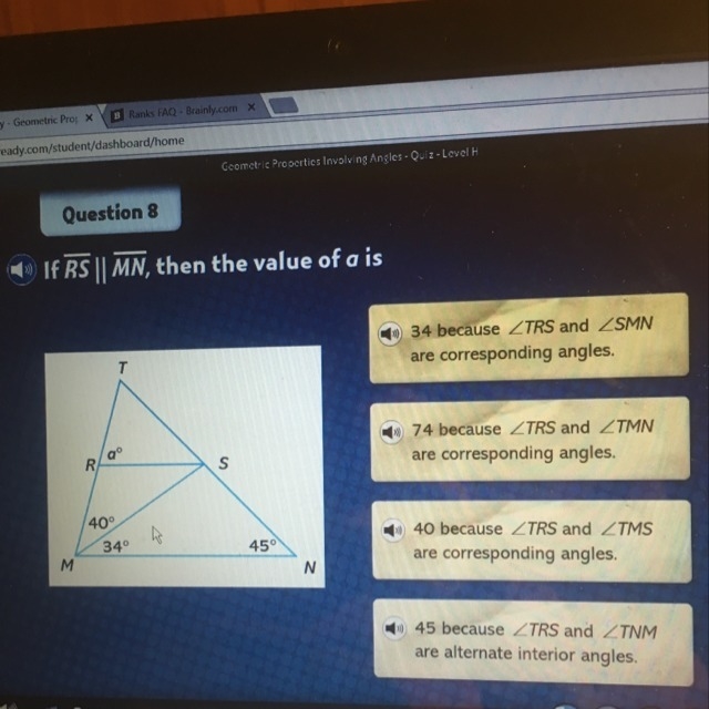 If RS//MN ,then the value of a is-example-1