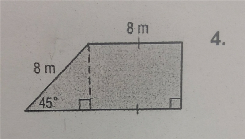 Find the base and height of the figure. Find the area of the figure.-example-1