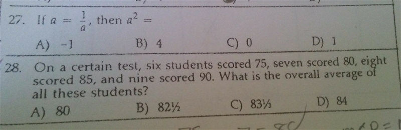 How do you solve number 27 and 28-example-1