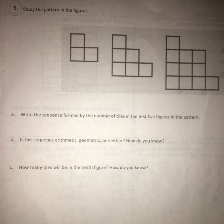 Someone help me with number 5 part a. part b. And part c.-example-1