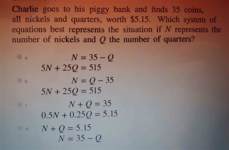 Which system of equations best represents the situation?-example-1