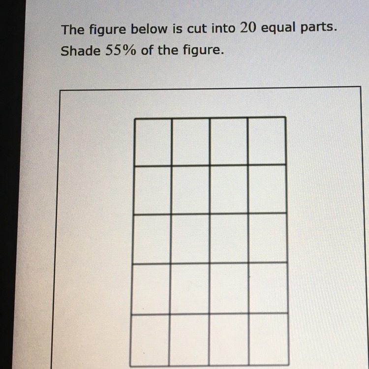 How many boxes would I shade? Do I have to divide?-example-1