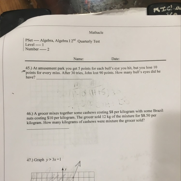 Can you answer question 45 and 46? (Show work)-example-1