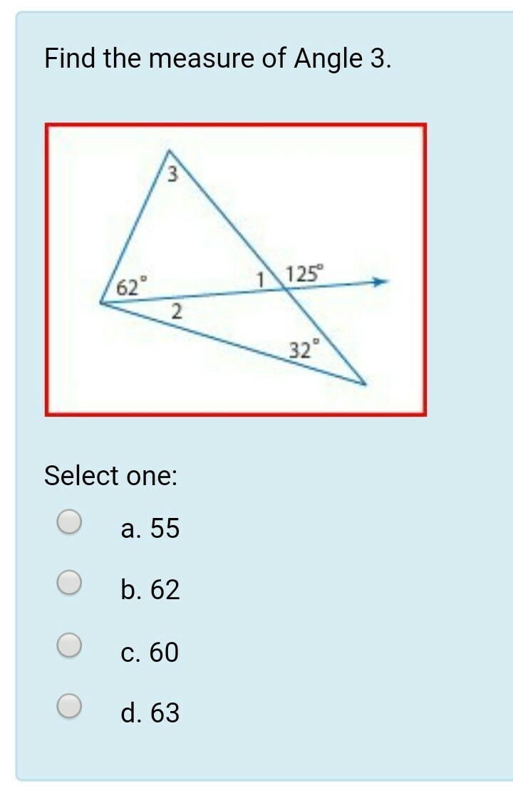 Find the measure of Angle 3.-example-1