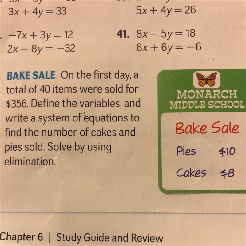 I need to answer the bake sale-example-1