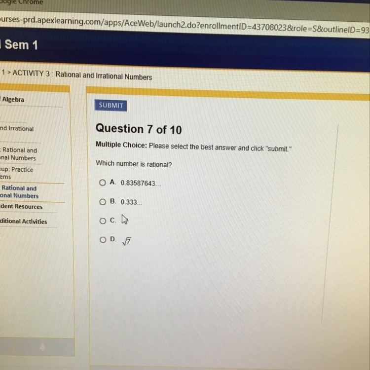 Which number is rational-example-1