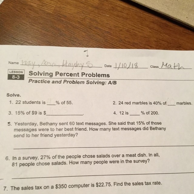 I need help on problems 1-4 Please help!!-example-1