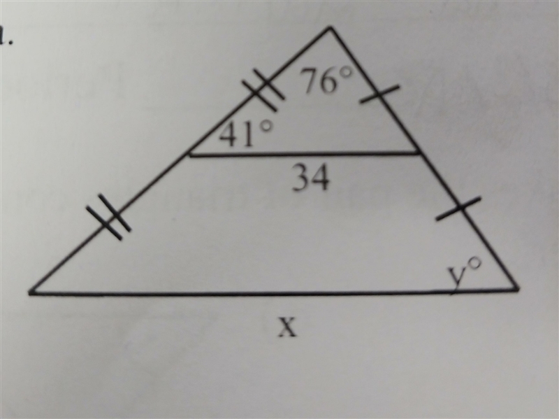 How do you solve for x and y-example-1