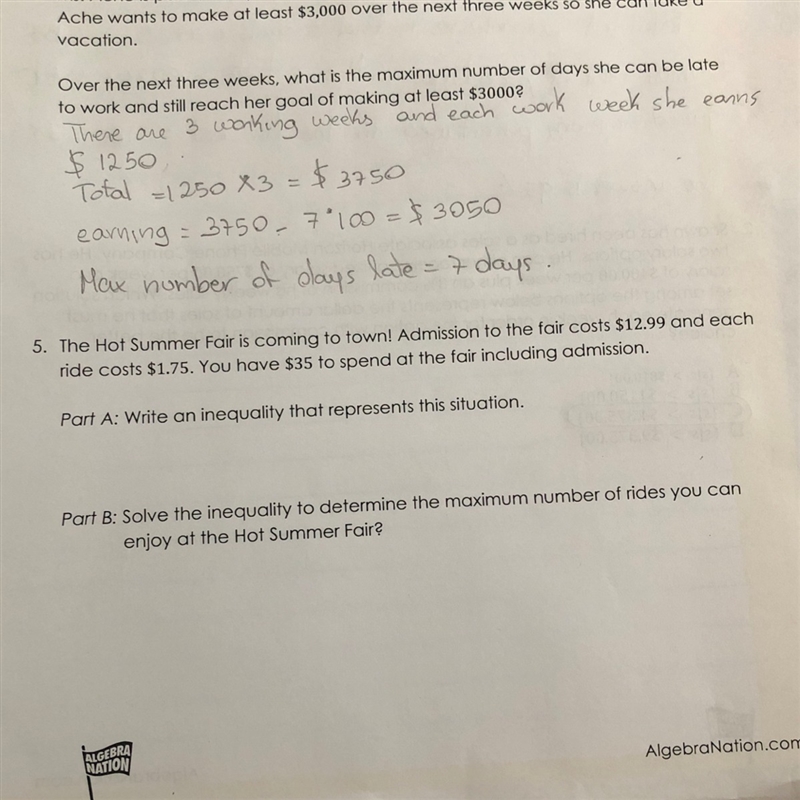 Hi guys can you help me with this homework that is solving inequalities The number-example-1