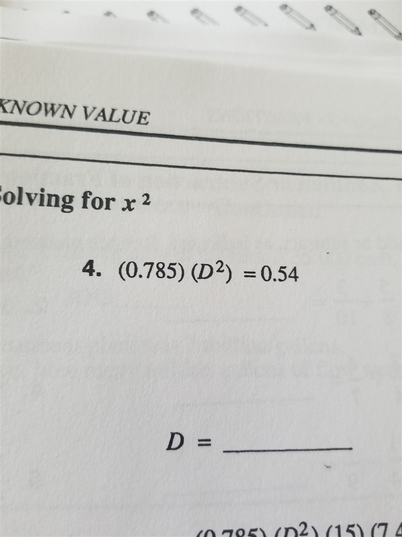 (0.785) (D squared) = 5024 solve for x?-example-1