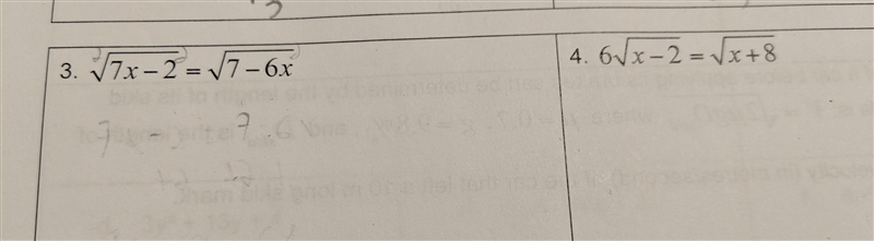 Solving radical equations algebraically-example-1