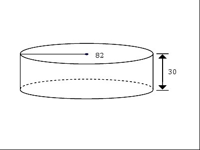 Need help soon! 30 Points1!! Find the surface area of the given cylinder. Give your-example-1