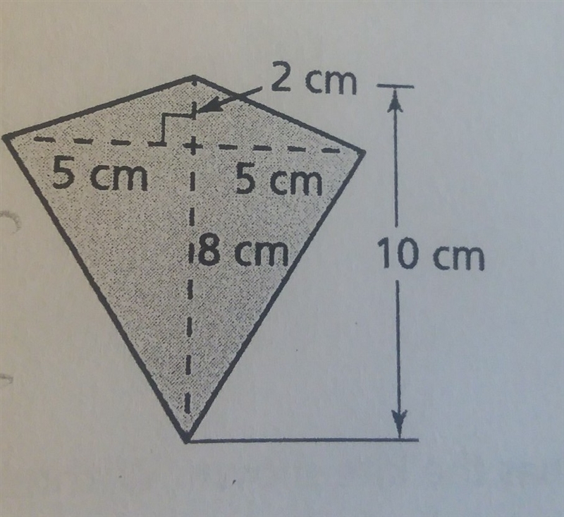 Hi there! I need help on how to find the area of this kite right here.Thank you!-example-1