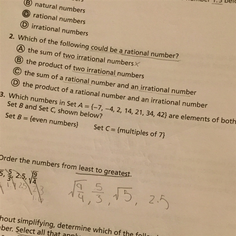 I need help with 2 and 3 please-example-1