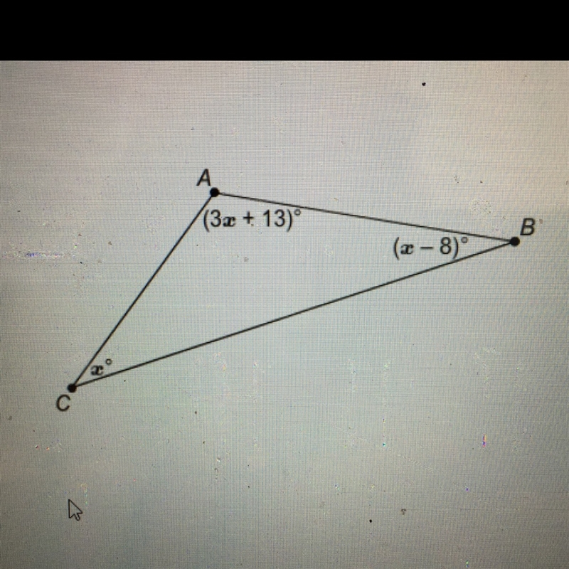 What is m angle A ? ___°-example-1