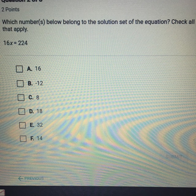 16x=224 please help-example-1