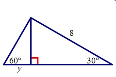 Find the value of y. a. b. c. d-example-1