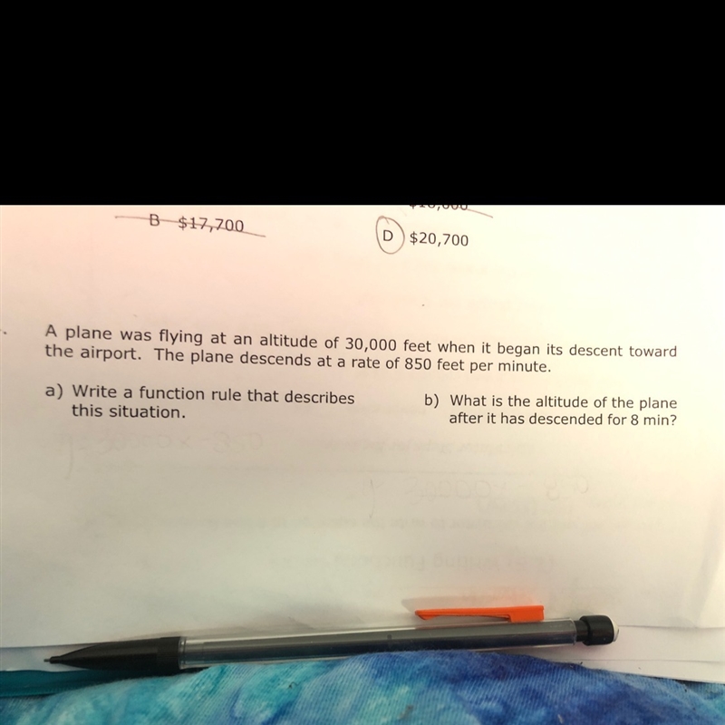 I had “y=30000x-850” which I honk was wrong so I need help :/-example-1